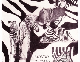 Mondo zebrato- elioincisione